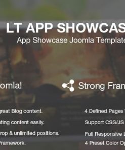 LT App Showcase – Joomla Template