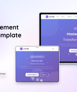 LearnBe - Learning Management System HTML Template